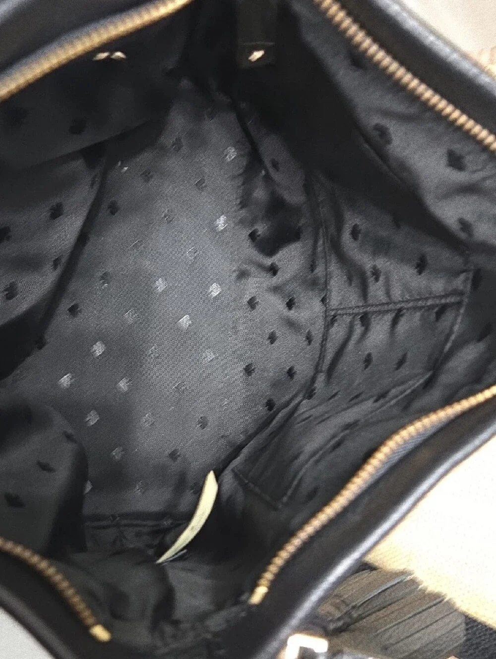 kate spade Black Pebbled Leather Hobo Shoulder Bag with Tassel